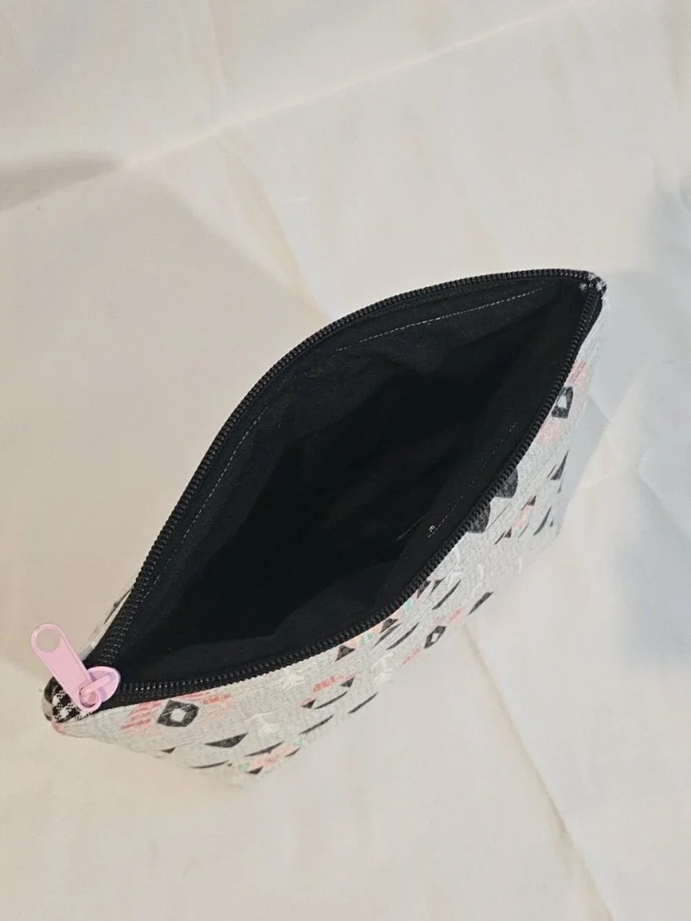 Quilted Makeup Bag - Handmade